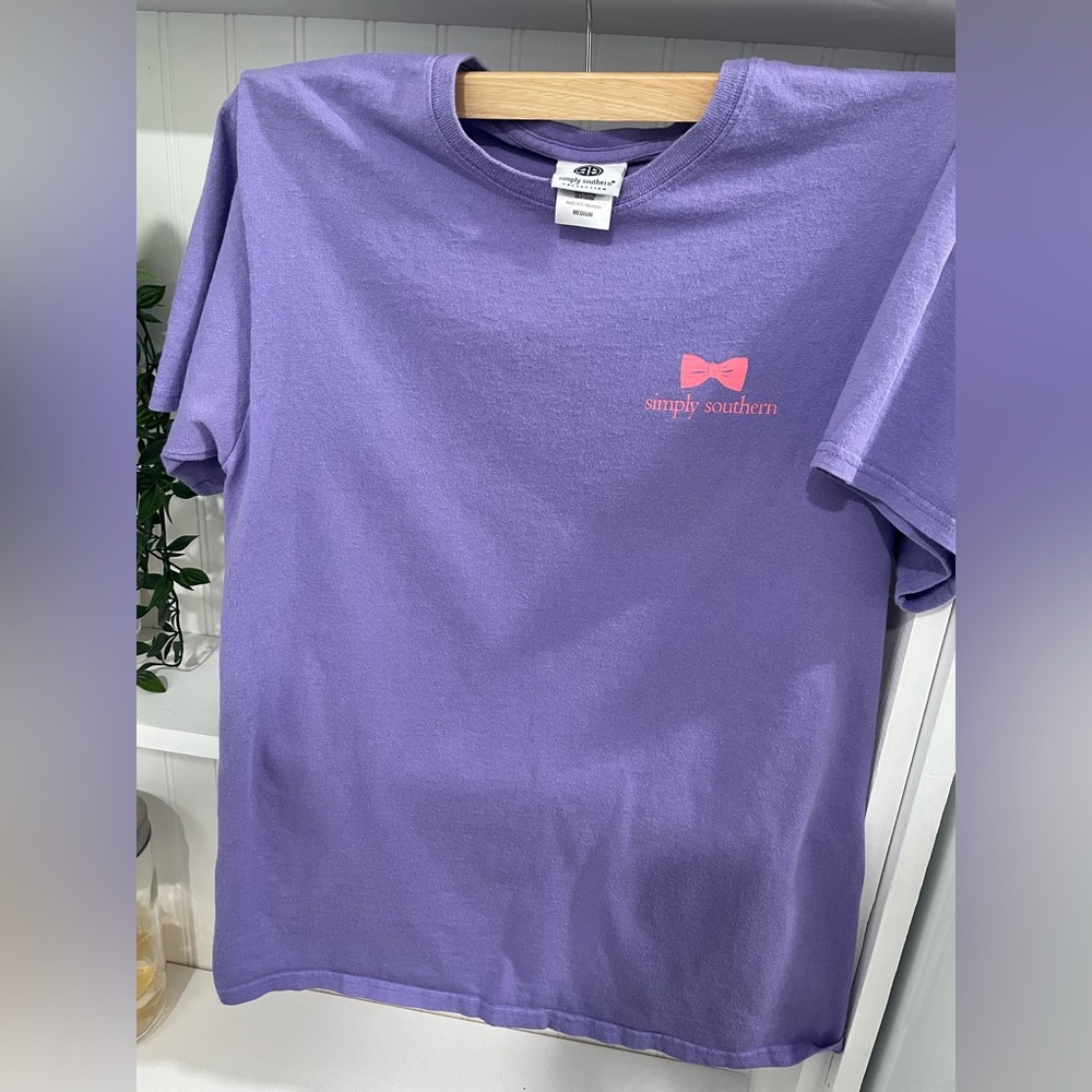 Medium Simply Southern Purple T-Shirt
